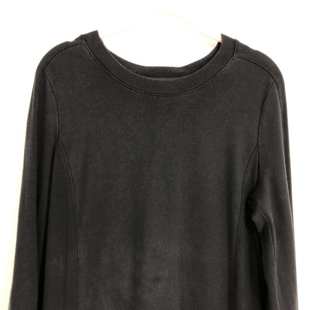 Athleta Black Long Sleeve Balance Sweatshirt Dress size S - Picture 5 of 16